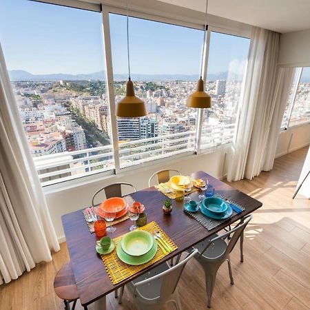 Ferienwohnung Charming Downtown Skyscrapper Alicante Exterior foto
